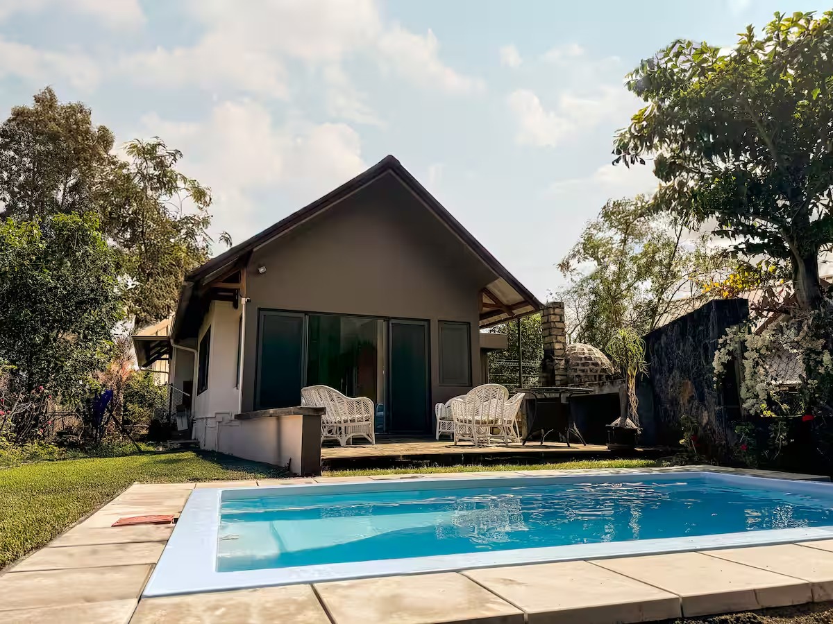 Tiny house avec piscine